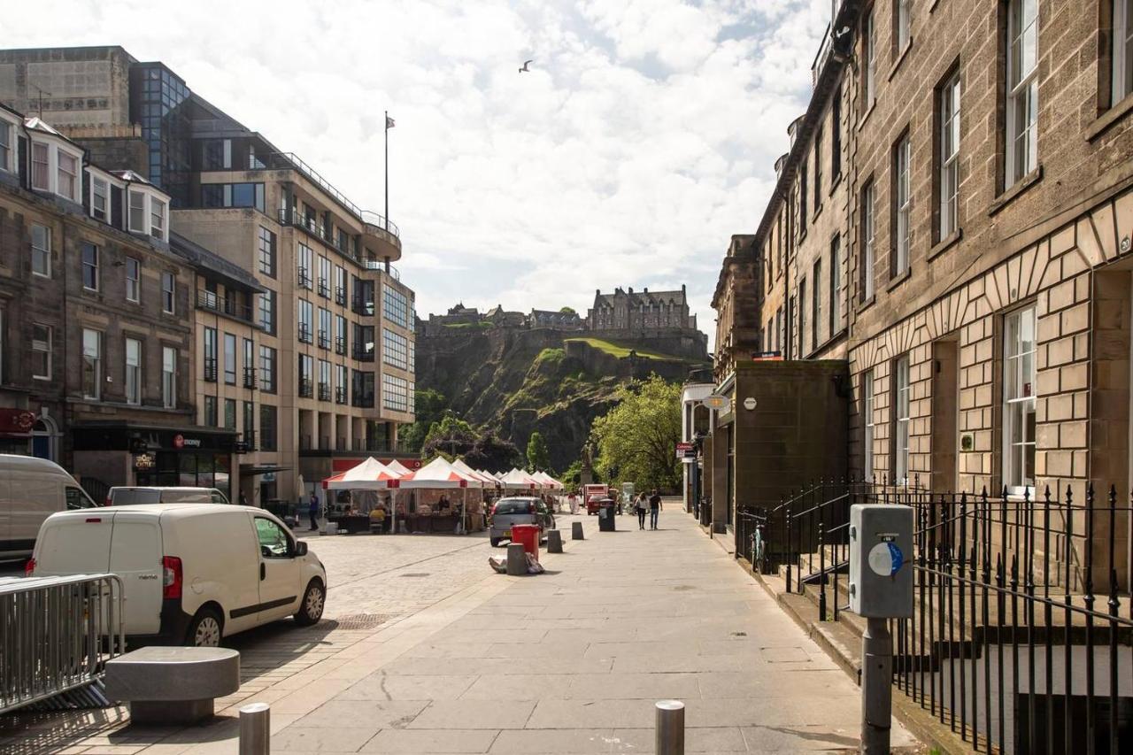 Joivy Bright 1 Bed Flat, Close To Princess Street Edimburgo Esterno foto